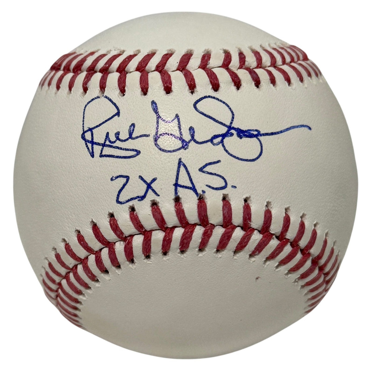 Rich Gedman Signed ROMLB Baseball w/ 2x AS JSA Witness Authenticated-Powers Sports Memorabilia
