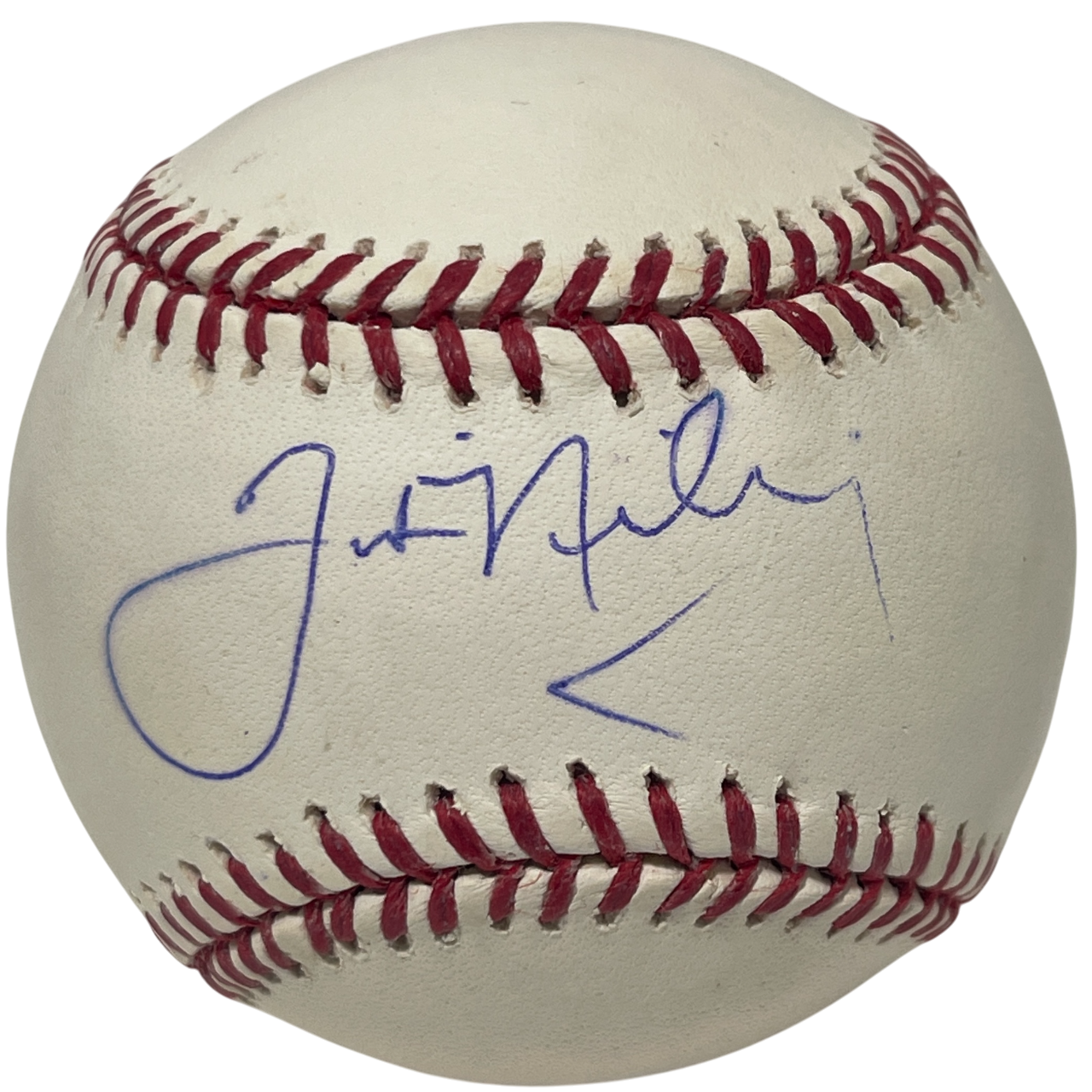 Justin Nicolino Signed ROMLB Baseball Miami Marlins LSCM Authenticated-Powers Sports Memorabilia