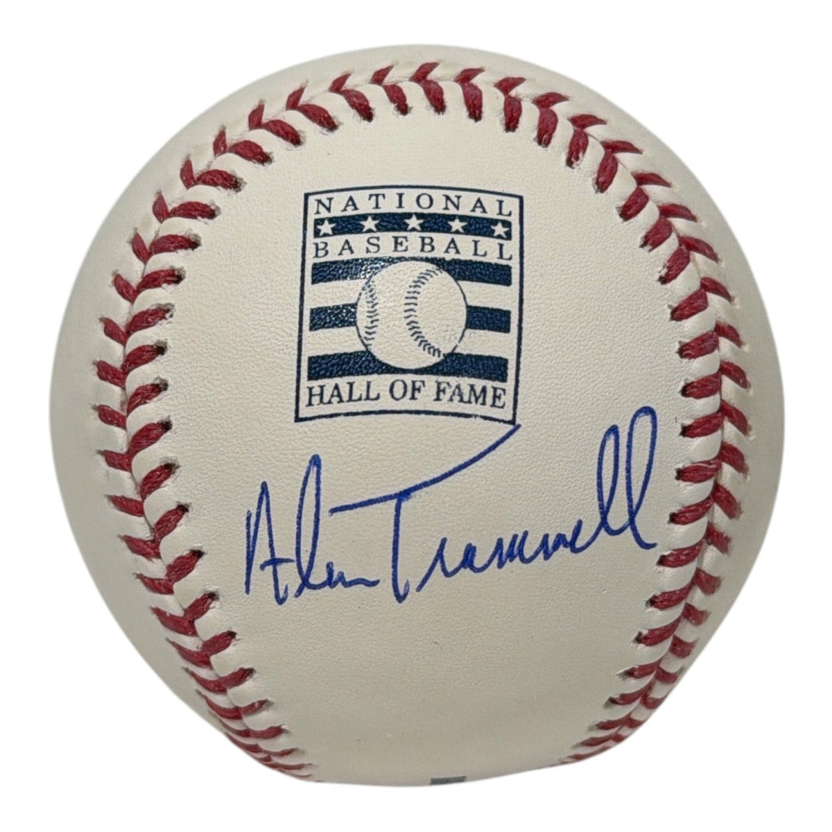 Alan Trammell Signed Autographed Hall of Fame HOF Logo Baseball JSA Witness COA-Powers Sports Memorabilia