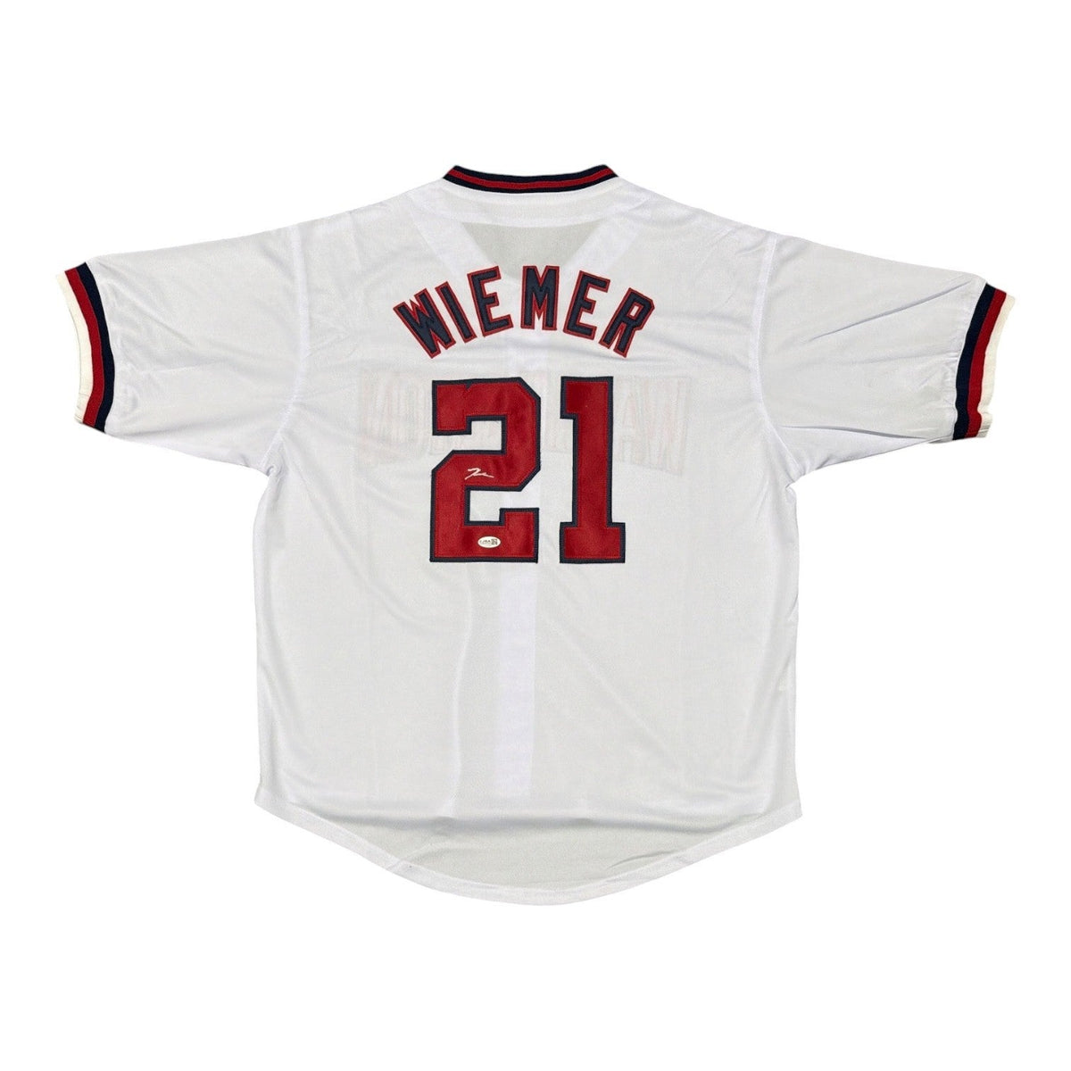 Joey Wiemer Signed Custom Jersey JSA Authenticated-Powers Sports Memorabilia