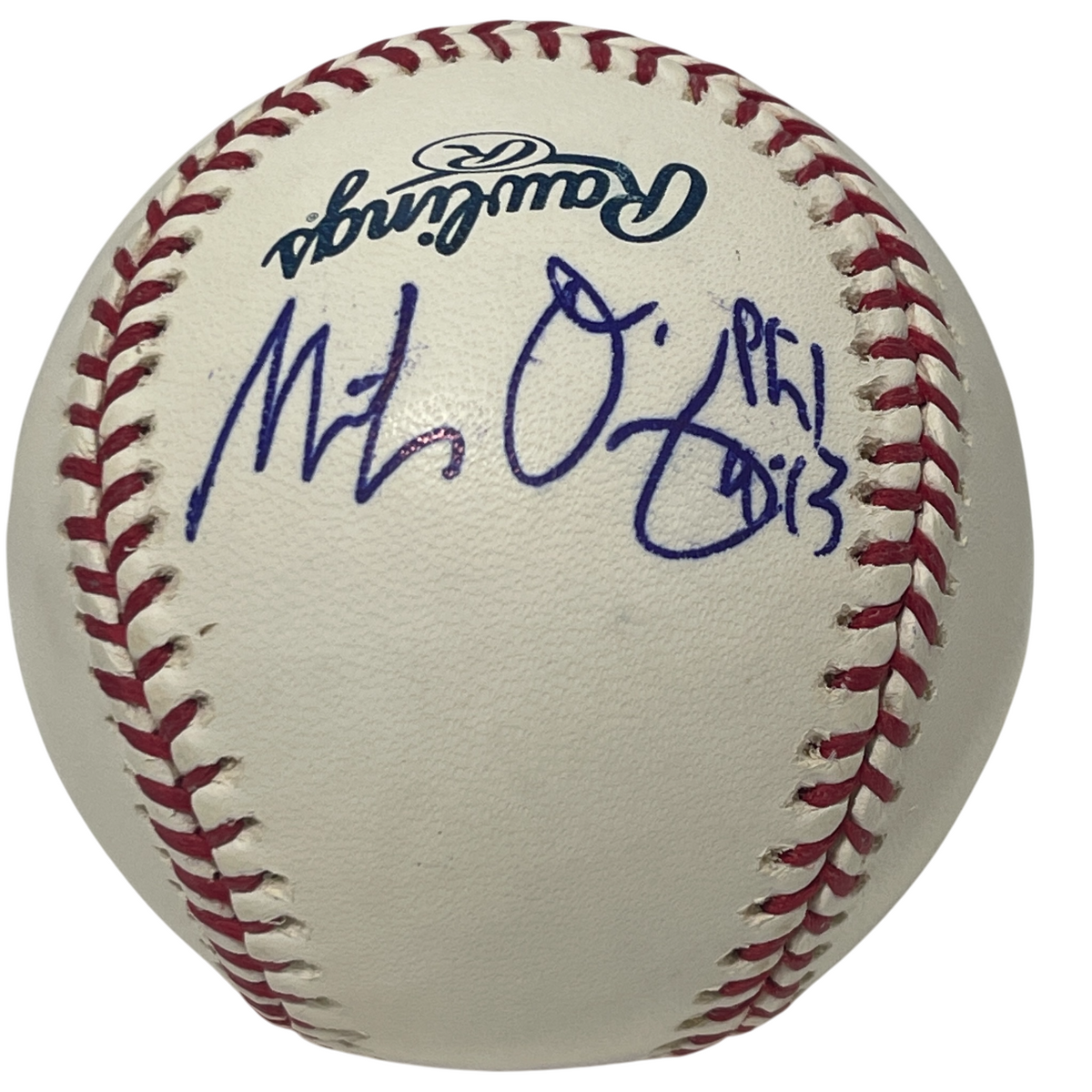 Micah Owings Signed ROMLB Baseball Arizona Diamondbacks LSCM Authenticated-Powers Sports Memorabilia