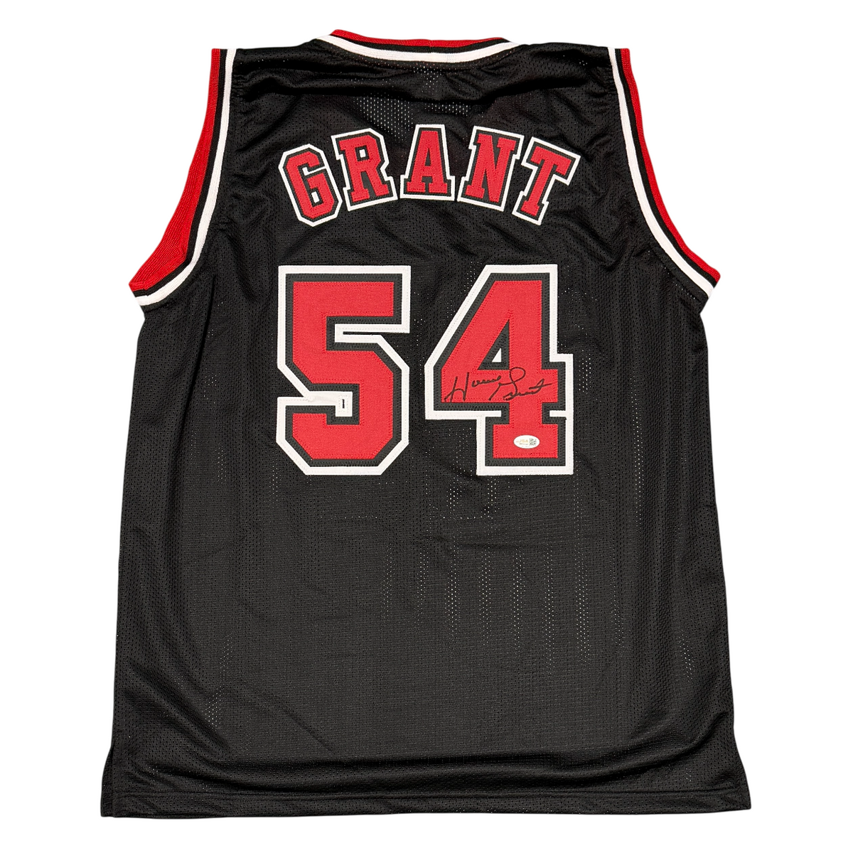 Horace Grant Signed Custom Jersey JSA Witness Authenticated-Powers Sports Memorabilia