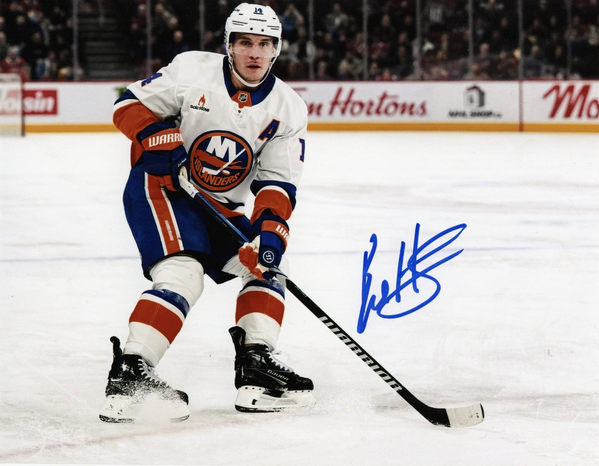 Bo Horvat Signed Autographed New York Islanders 8x10 Photo LSCM COA #2-Powers Sports Memorabilia