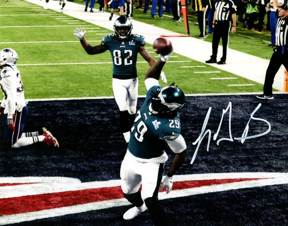 LeGarrette Blount Signed Philadelphia Eagles 8x10 Photo LSCM Authenticated-Powers Sports Memorabilia