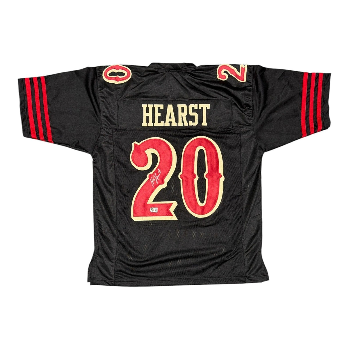Garrison Hearst Signed Rivalries Custom Jersey Beckett Authenticated-Powers Sports Memorabilia