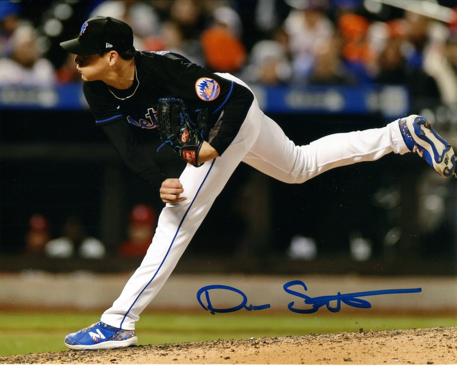 Drew Smith Signed New York Mets 8x10 Photo LSCM Authenticated #1-Powers Sports Memorabilia