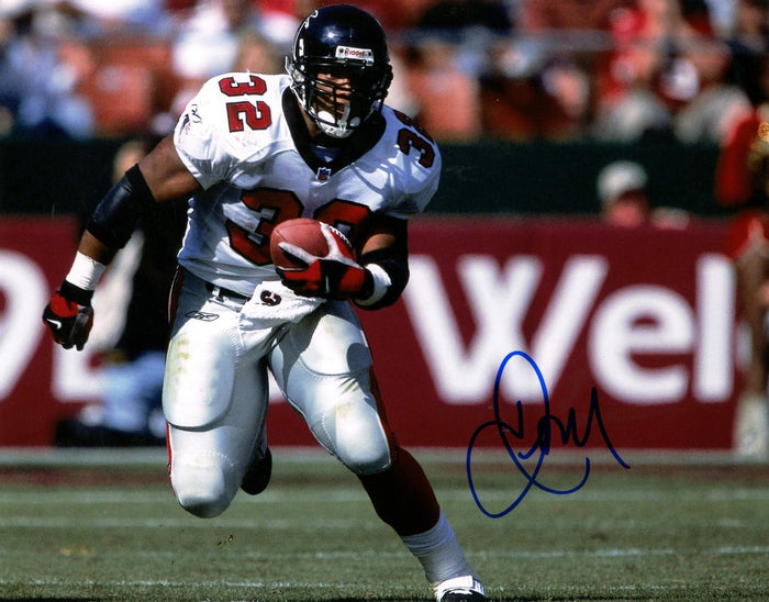 Jamal Anderson Signed Atlanta Falcons 8x10 Photo LSCM Authenticated #2-Powers Sports Memorabilia