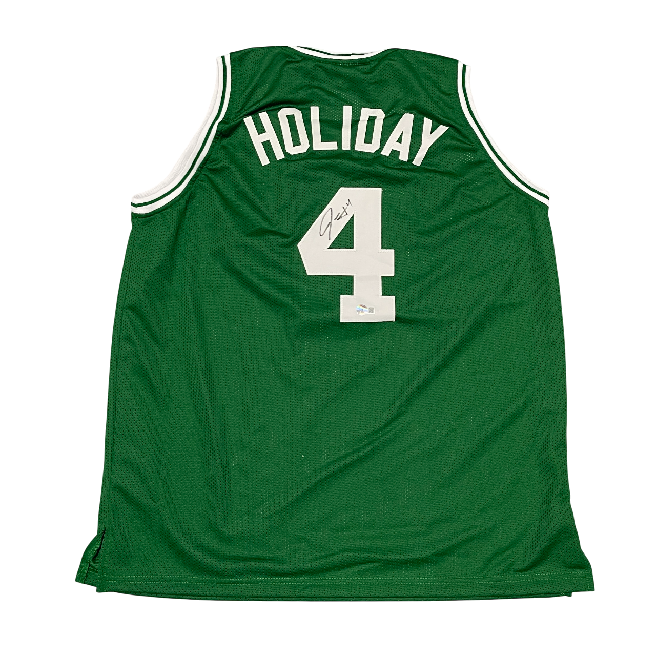 Jrue Holiday Signed Custom Jersey Beckett Witness Authenticated-Powers Sports Memorabilia