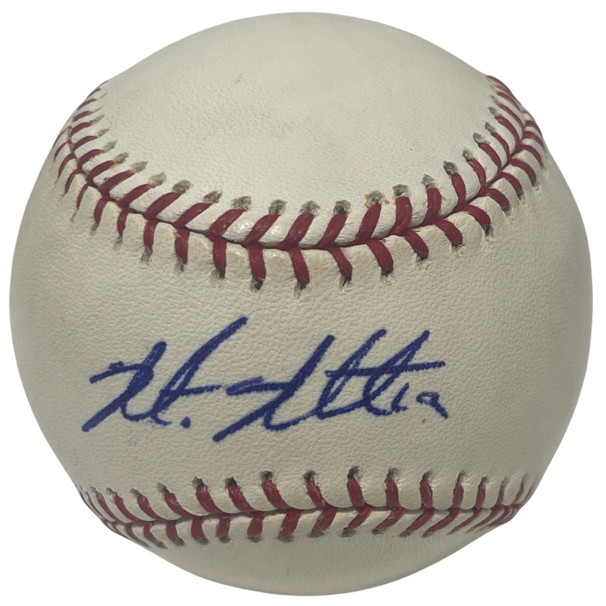 Matt Murton Signed ROMLB Baseball Chicago Cubs LSCM Authenticated-Powers Sports Memorabilia