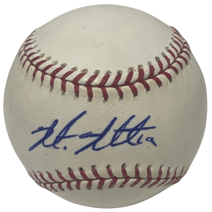 Matt Murton Signed ROMLB Baseball Chicago Cubs LSCM Authenticated-Powers Sports Memorabilia