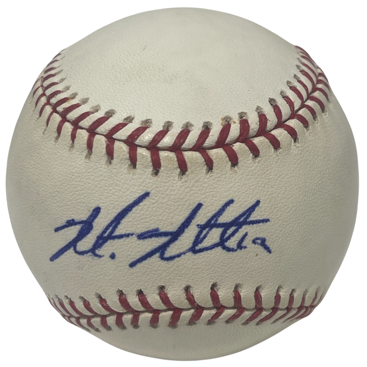 Matt Murton Signed ROMLB Baseball Chicago Cubs LSCM Authenticated-Powers Sports Memorabilia