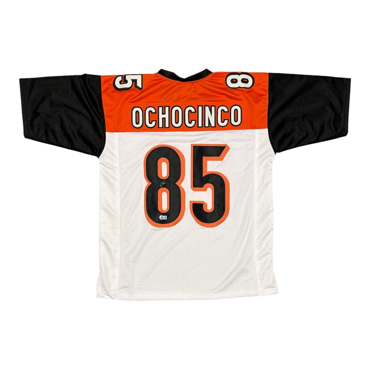 Chad Ochocinco Johnson Signed Custom Jersey Beckett Witness Authenticated-Powers Sports Memorabilia