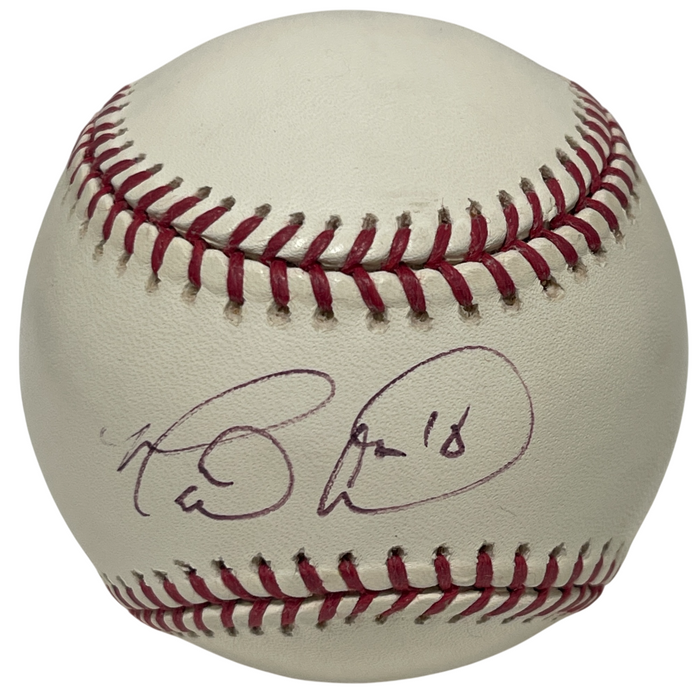 Marlon Anderson Signed ROMLB Baseball New York Mets LSCM Authenticated-Powers Sports Memorabilia