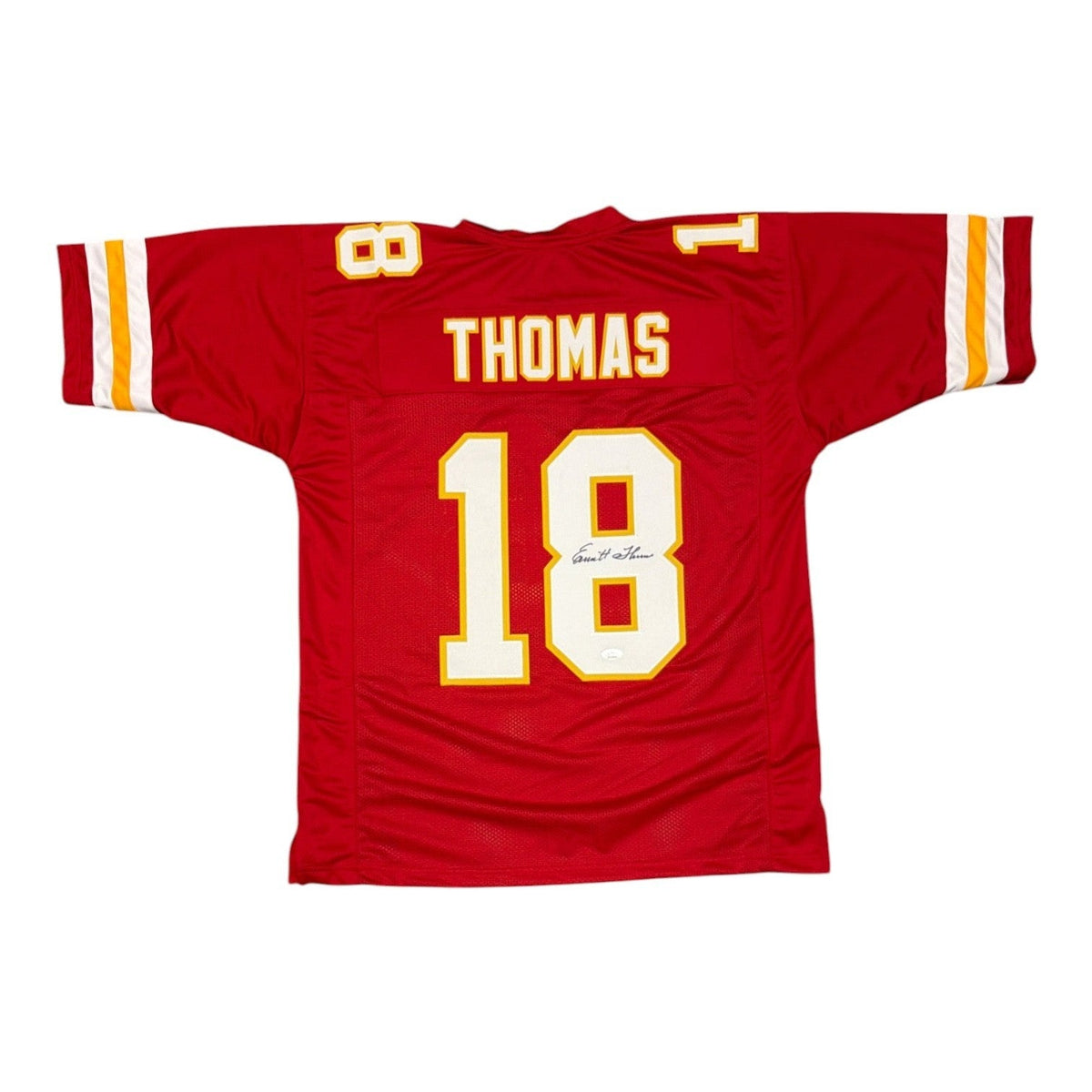 Emmitt Thomas Signed Custom Jersey JSA Witness Authenticated-Powers Sports Memorabilia
