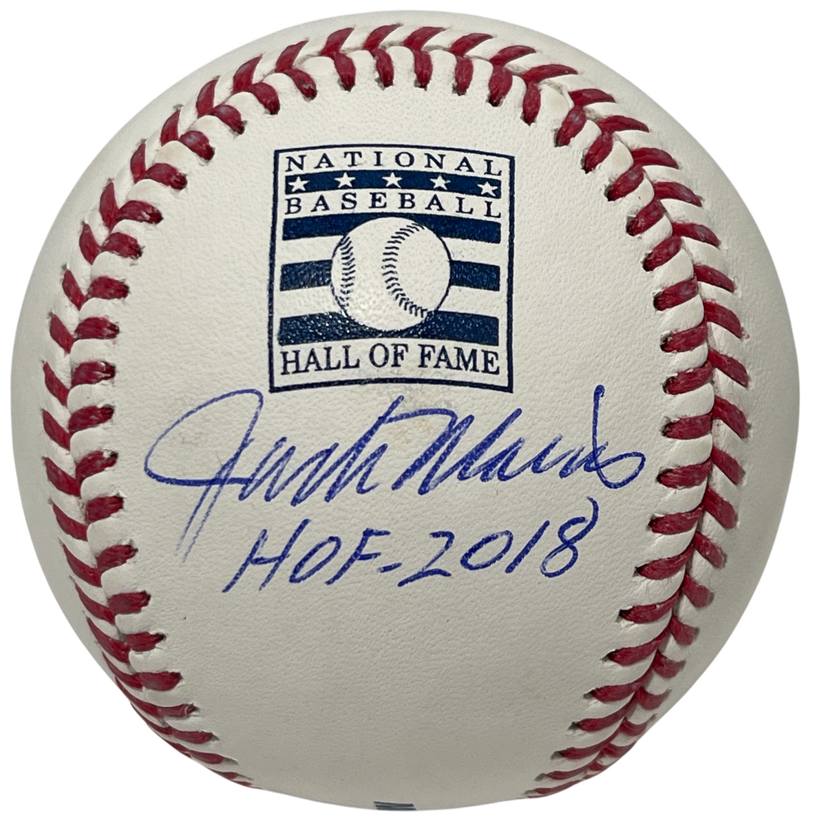 Jack Morris Signed Rawlings HOF Baseball w/ HOF 2018 Beckett Witness Authenticated-Powers Sports Memorabilia