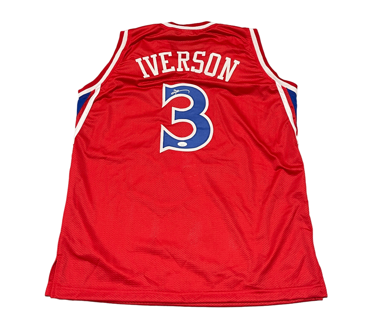 Allen Iverson Signed The Answer Custom Jersey JSA Authenticated-Powers Sports Memorabilia