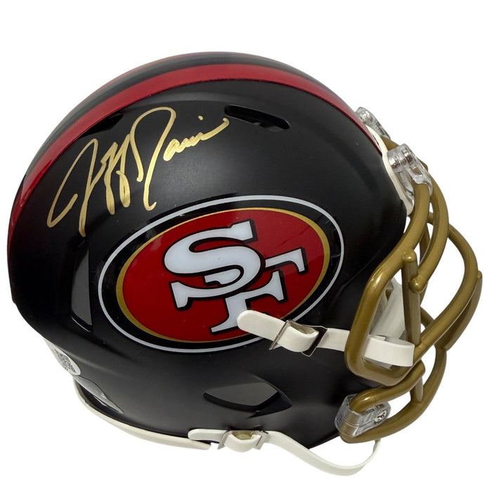 Jeff Garcia Signed San Francisco 49ers Rivalries Mini Helmet JSA Witness Authenticated-Powers Sports Memorabilia