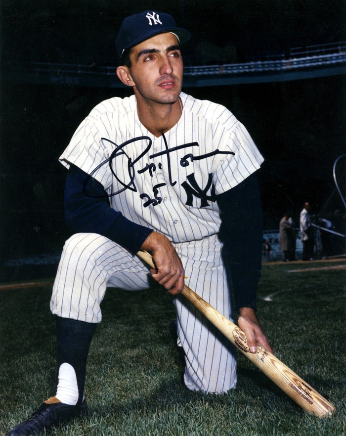 Joe Pepitone Signed New York Yankees 8x10 Photo LSCM Authenticated #2-Powers Sports Memorabilia