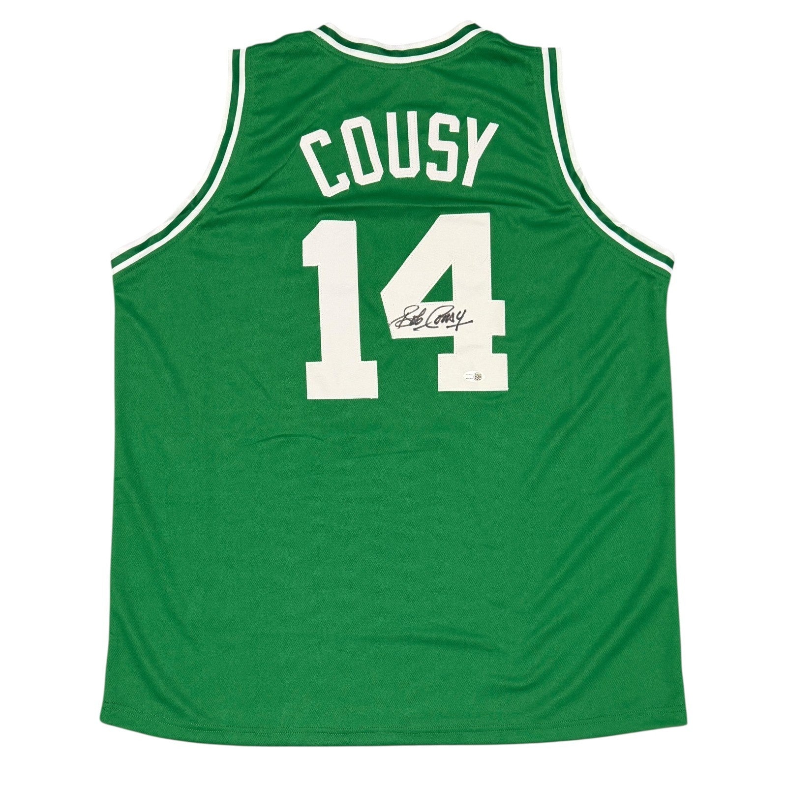 Bob Cousy Signed Custom Jersey JSA Witness Authenticated-Powers Sports Memorabilia