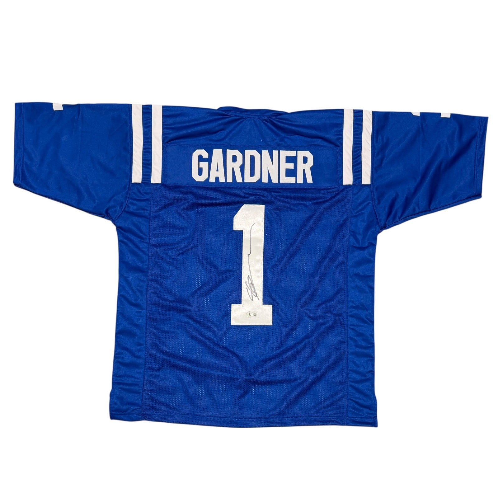 Ahmad Sauce Gardner Signed Custom Jersey Beckett Witness Authenticated-Powers Sports Memorabilia