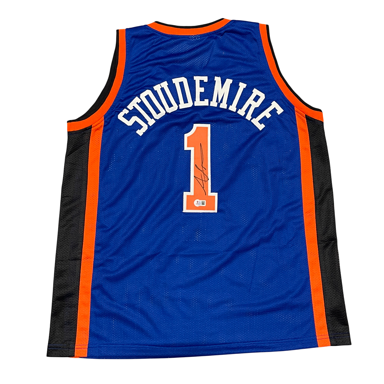 Amar'e Stoudemire Signed Auto Custom Jersey Beckett Witness Authenticated-Powers Sports Memorabilia