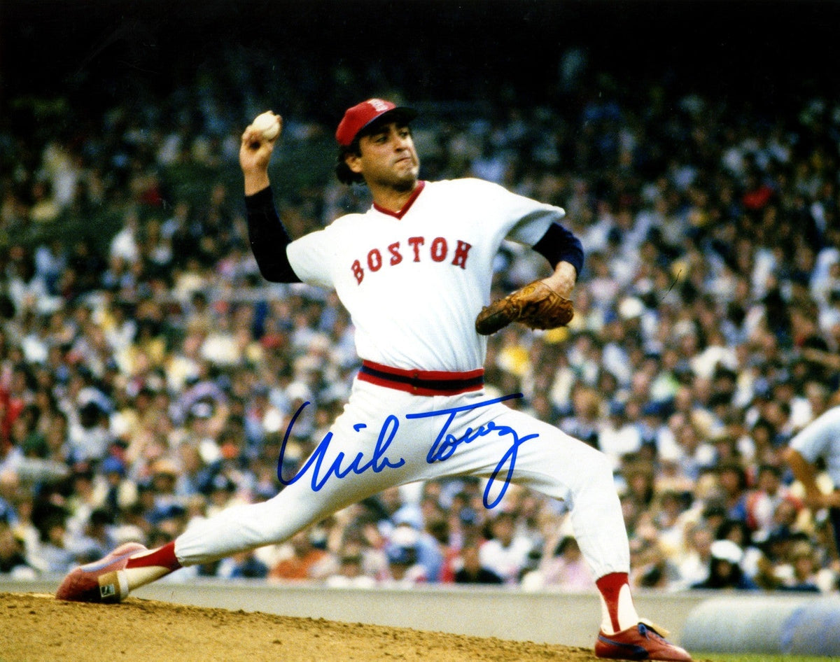 Mike Torrez Signed Boston Red Sox 8x10 Photo LSCM Authenticated #1-Powers Sports Memorabilia