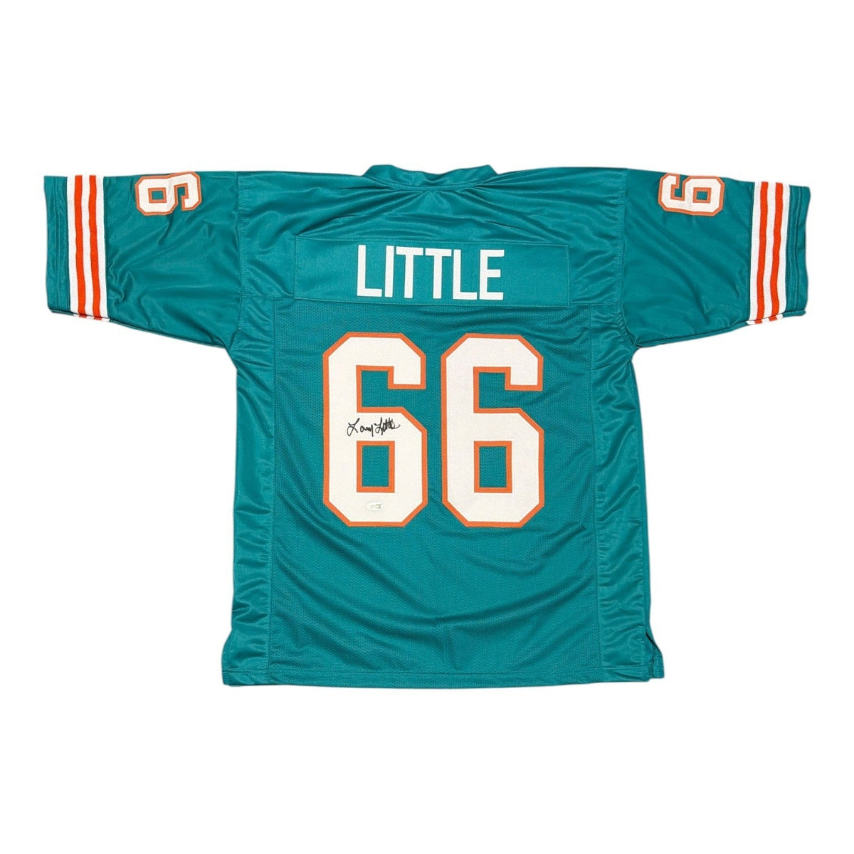 Larry Little Signed Custom Jersey JSA Witness Authenticated-Powers Sports Memorabilia