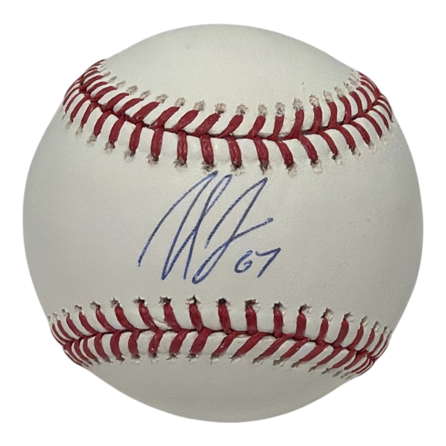 Seth Lugo Signed ROMLB Baseball JSA Authenticated Kansas City Royals-Powers Sports Memorabilia