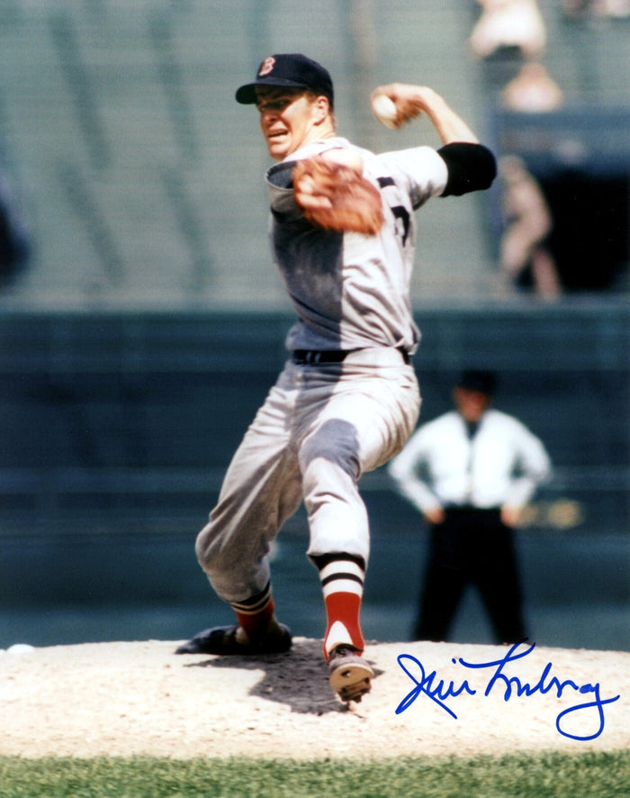 Jim Lonborg Signed Boston Red Sox 8x10 Photo LSCM Authenticated #1-Powers Sports Memorabilia