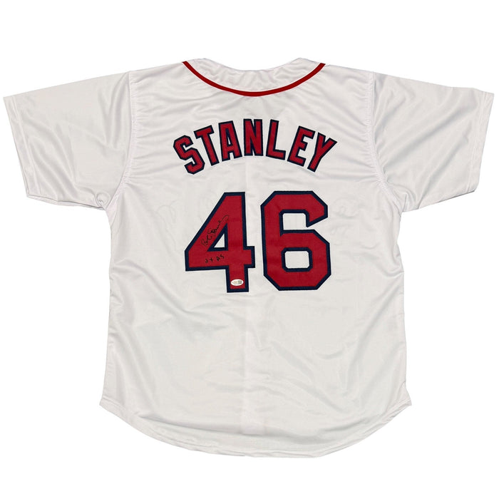 Bob Stanley Signed Custom Jersey w/ 2x AS JSA Witness Authenticated-Powers Sports Memorabilia