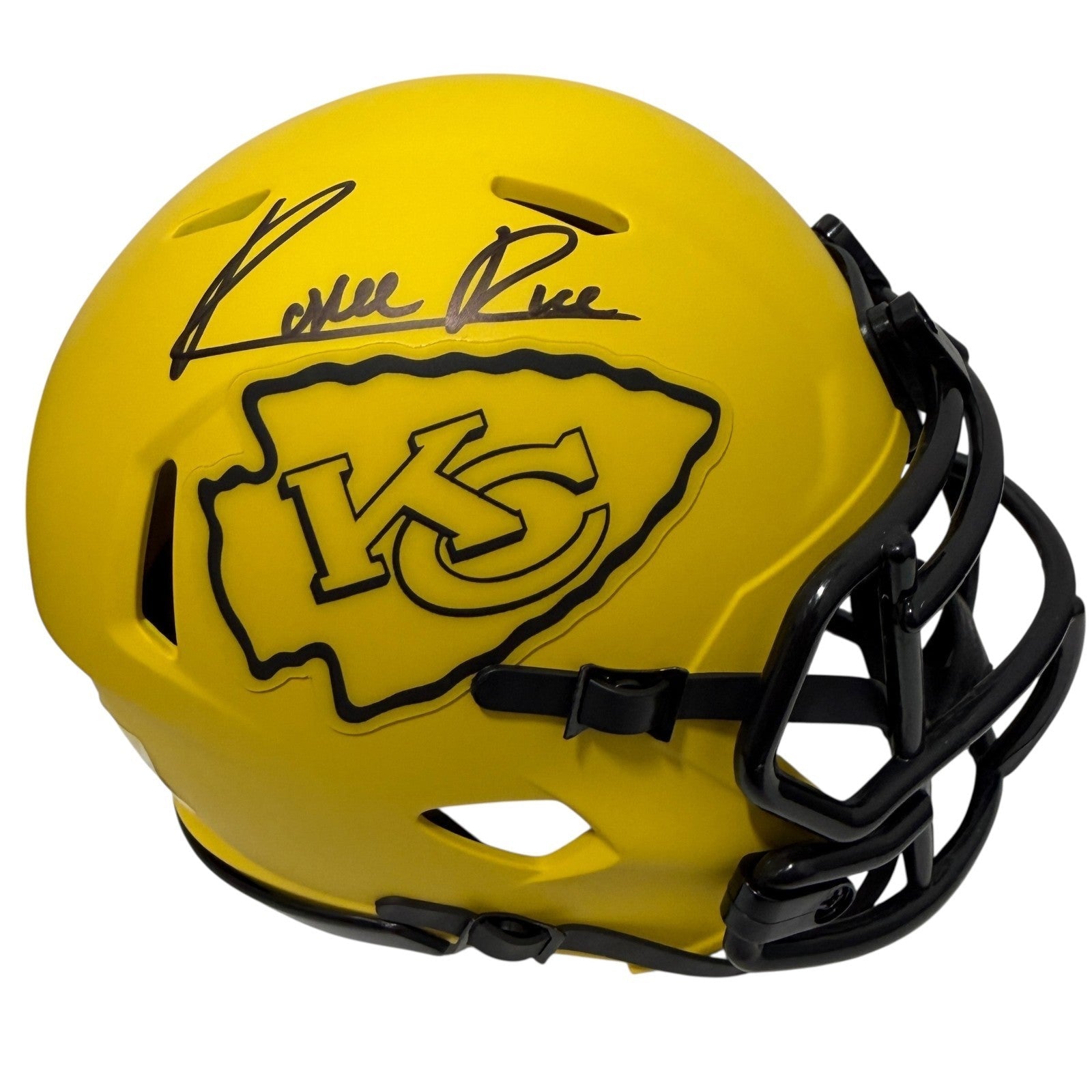 Rashee Rice Signed Kansas City Chiefs Rave Mini Helmet JSA Witness Authenticated-Powers Sports Memorabilia
