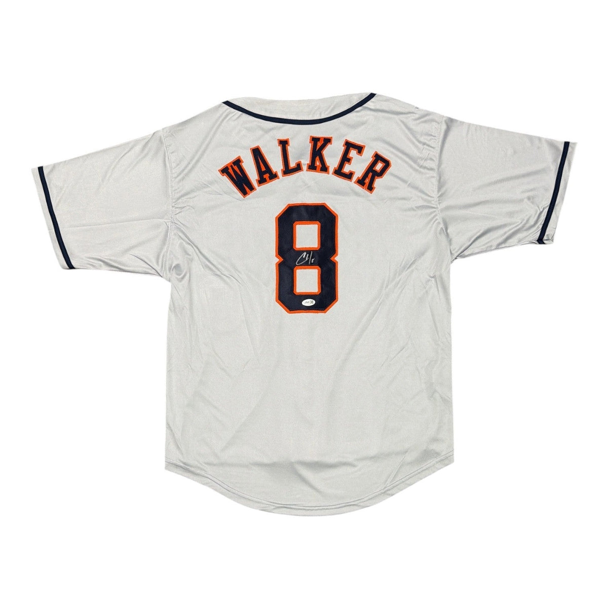 Christian Walker Signed Autographed Houston Astros Custom Jersey JSA COA-Powers Sports Memorabilia