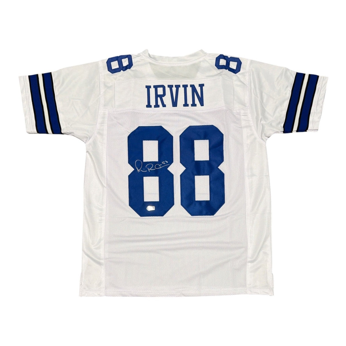 Michael Irvin Signed Custom Jersey Beckett Witness Authenticated-Powers Sports Memorabilia