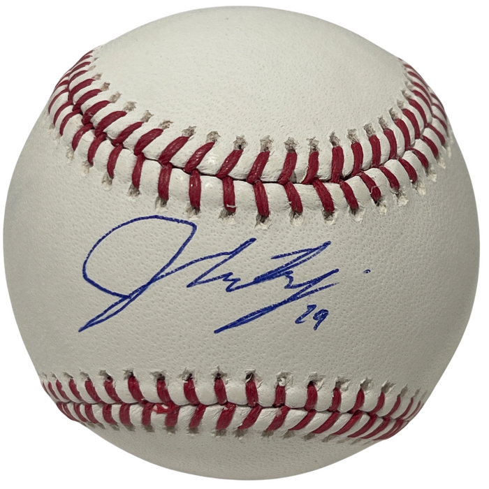Jackson Rutledge Signed ROMLB Baseball Washington Nationals LSCM Authenticated-Powers Sports Memorabilia