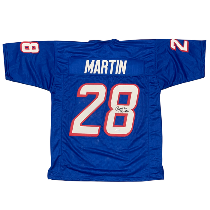 Curtis Martin Signed Custom Jersey PSA Authenticated-Powers Sports Memorabilia