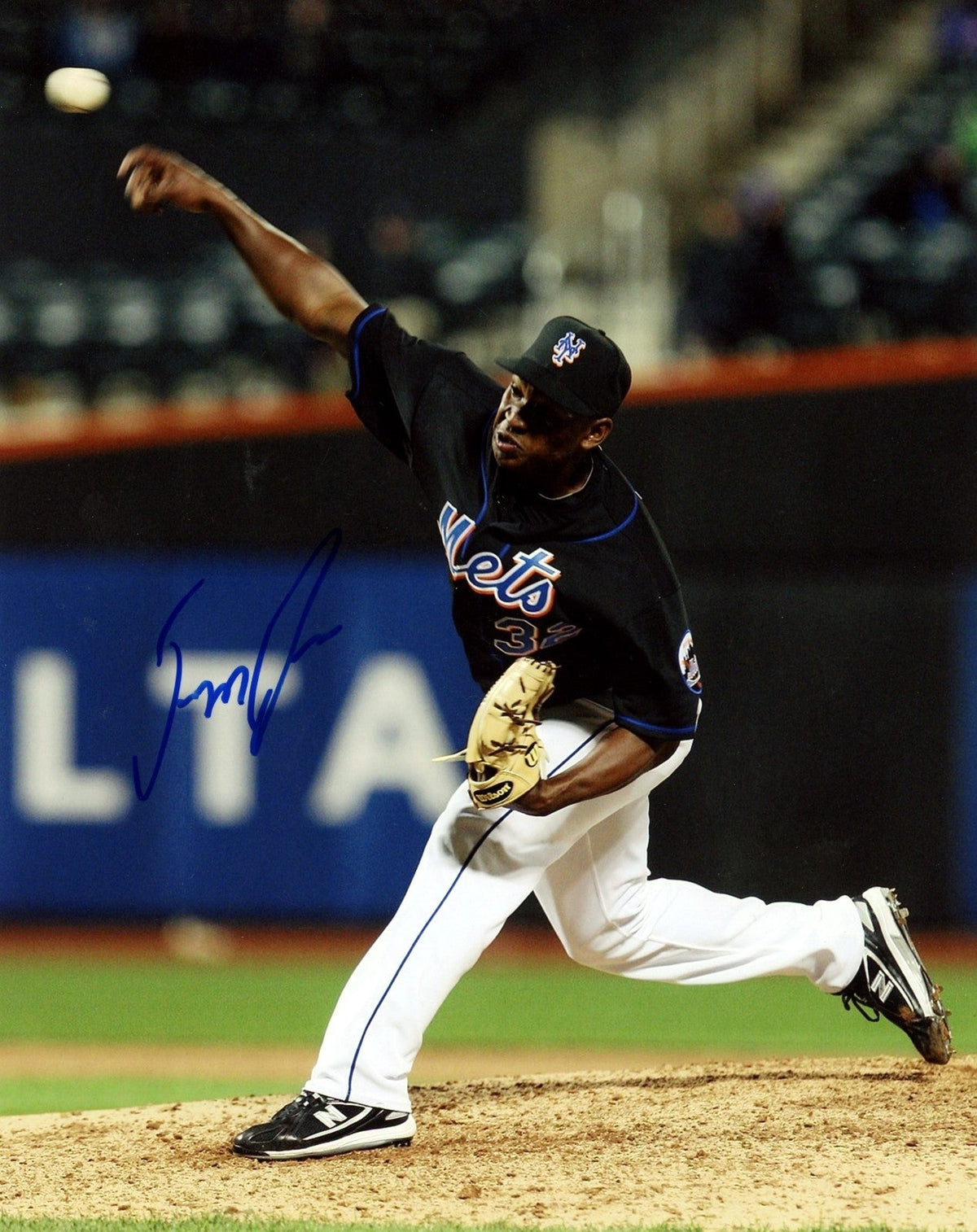 Jenrry Mejia Signed Autographed New York Mets 8x10 Photo LSCM COA #9-Powers Sports Memorabilia
