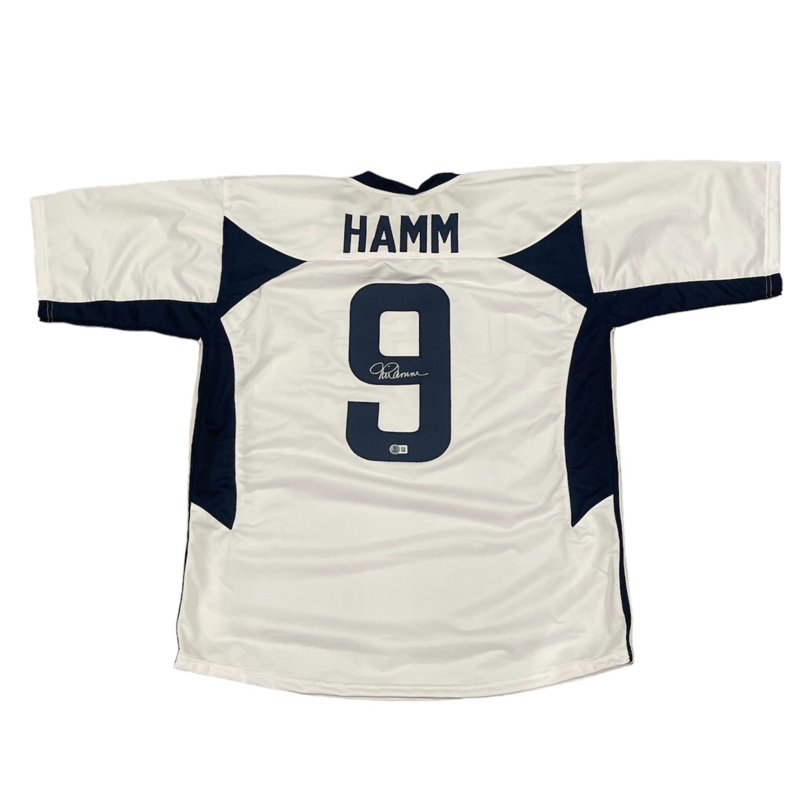 Mia Hamm Signed Custom Jersey Beckett Witness Authenticated-Powers Sports Memorabilia