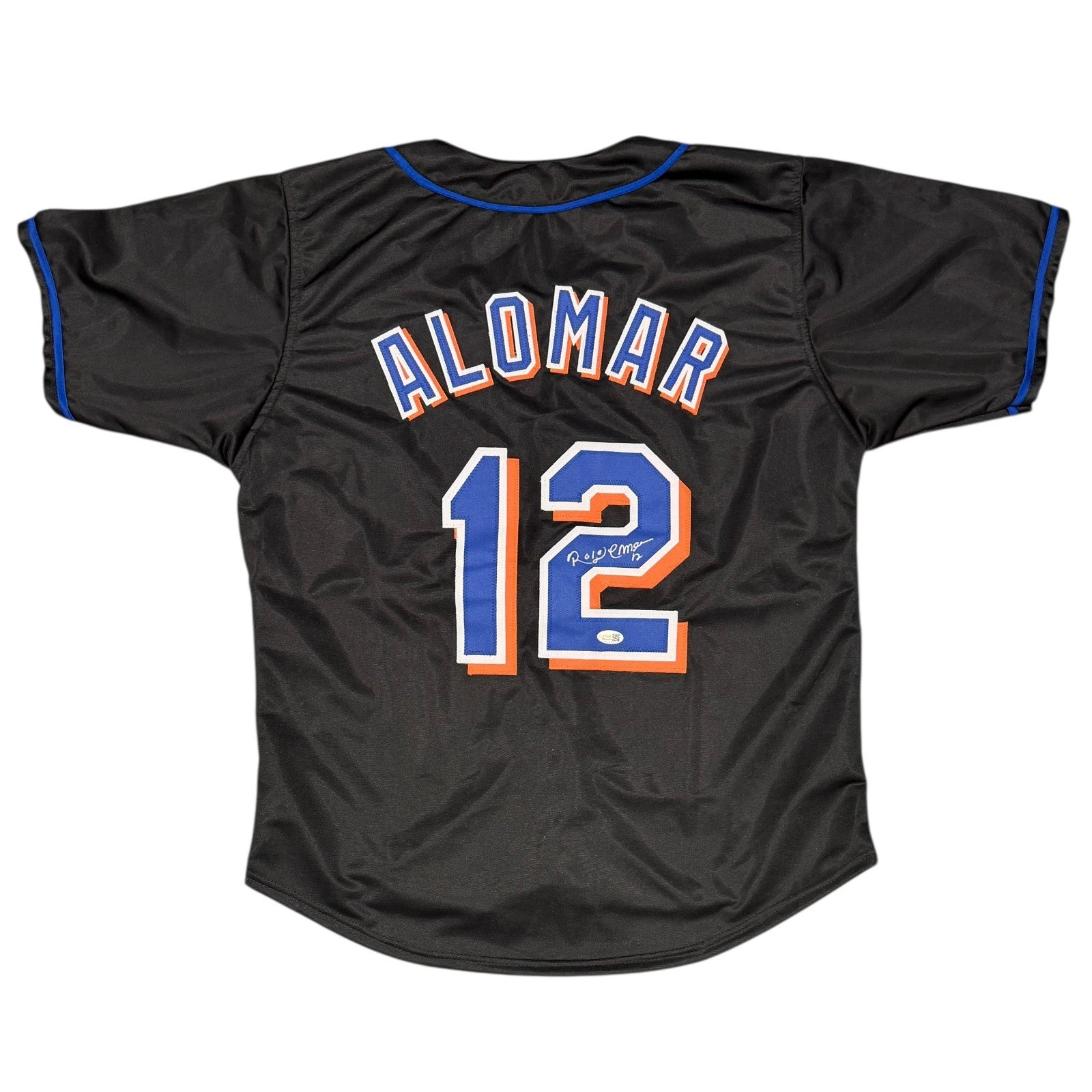Roberto Alomar Signed Custom Jersey JSA Witness Authenticated-Powers Sports Memorabilia