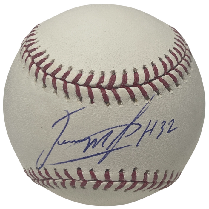 Jenrry Mejia Signed ROMLB Baseball New York Mets LSCM Authenticated B-Powers Sports Memorabilia