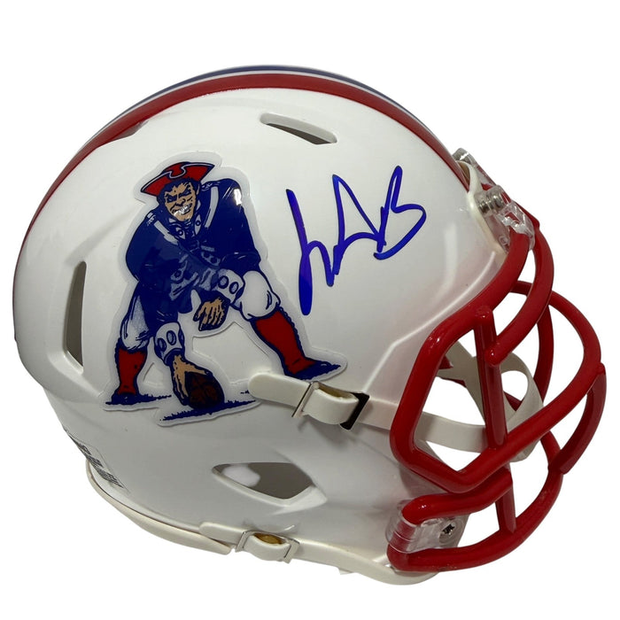 LeGarrette Blount Signed New England Patriots TB Mini Helmet JSA Witness Authenticated-Powers Sports Memorabilia
