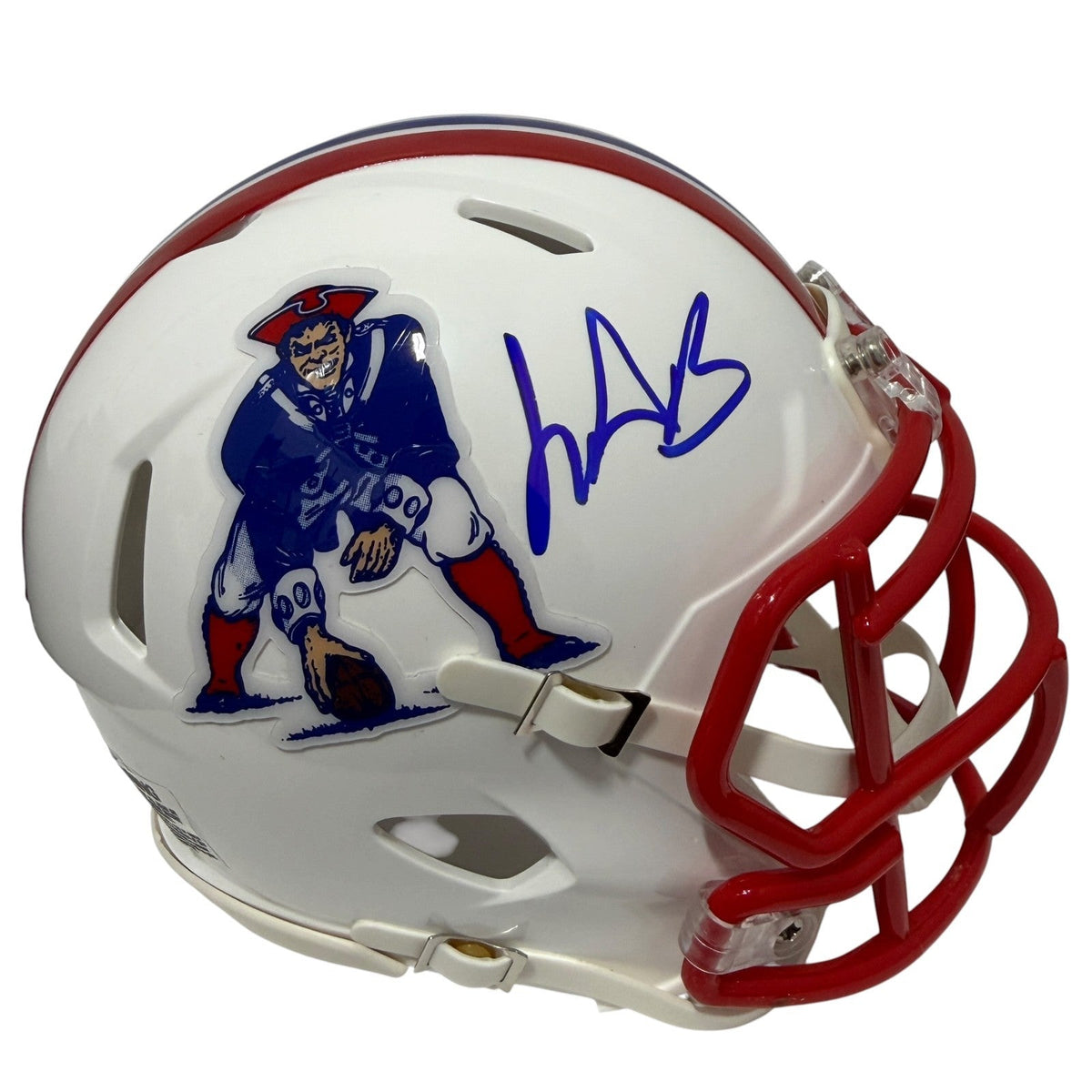 LeGarrette Blount Signed New England Patriots TB Mini Helmet JSA Witness COA-Powers Sports Memorabilia