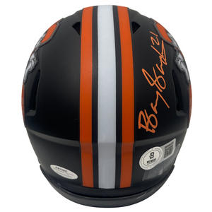 Barry Sanders Thurman Thomas Signed OSU Pistol Pete Mini Helmet Beckett BAS COA-Powers Sports Memorabilia