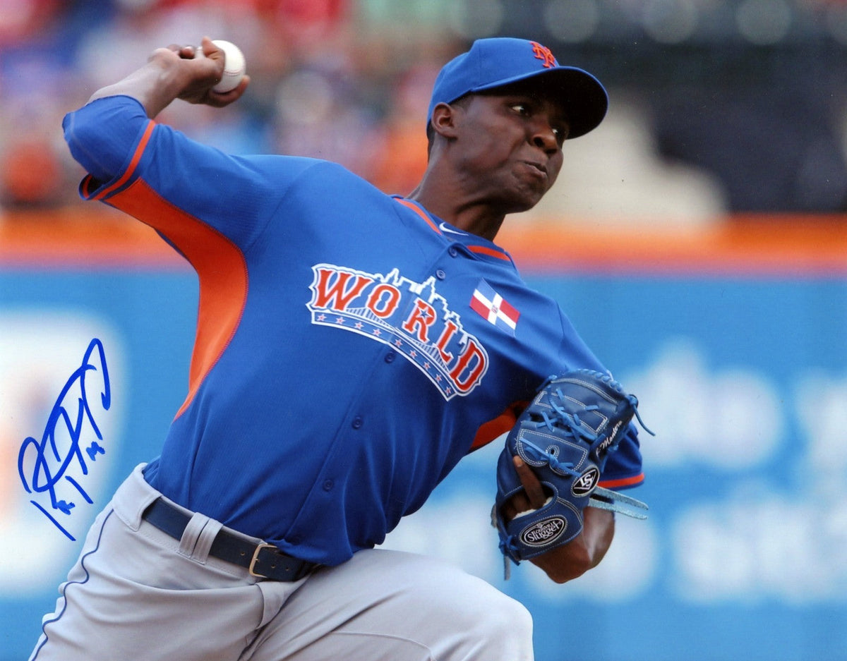 Rafael Montero Signed Futures Game 8x10 Photo LSCM Authenticated #8 Mets-Powers Sports Memorabilia