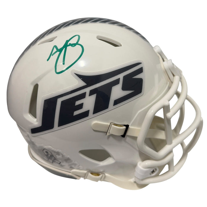 Minkah Fitzpatrick Signed New York Jets Salute Mini Helmet JSA Witness Authenticated-Powers Sports Memorabilia