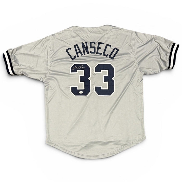 Jose Canseco Signed Custom Jersey JSA Witness Authenticated-Powers Sports Memorabilia