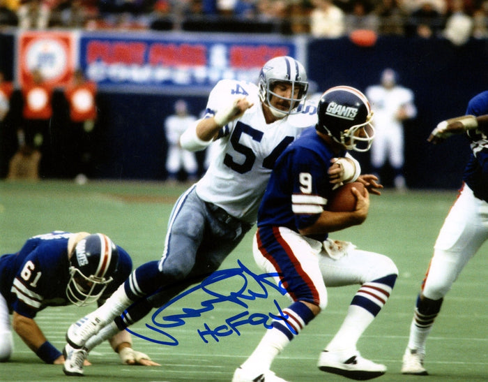 Randy White Signed Dallas Cowboys 8x10 Photo w/ HOF 94 LSCM Authenticated-Powers Sports Memorabilia