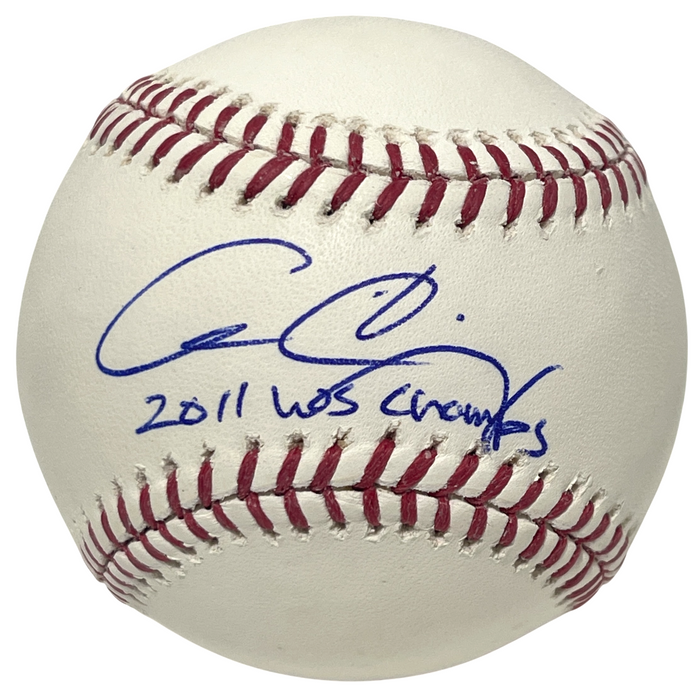 Allen Craig Signed ROMLB Baseball w/ 2011 WS Champs St. Louis Cardinals LSCM Authenticated-Powers Sports Memorabilia