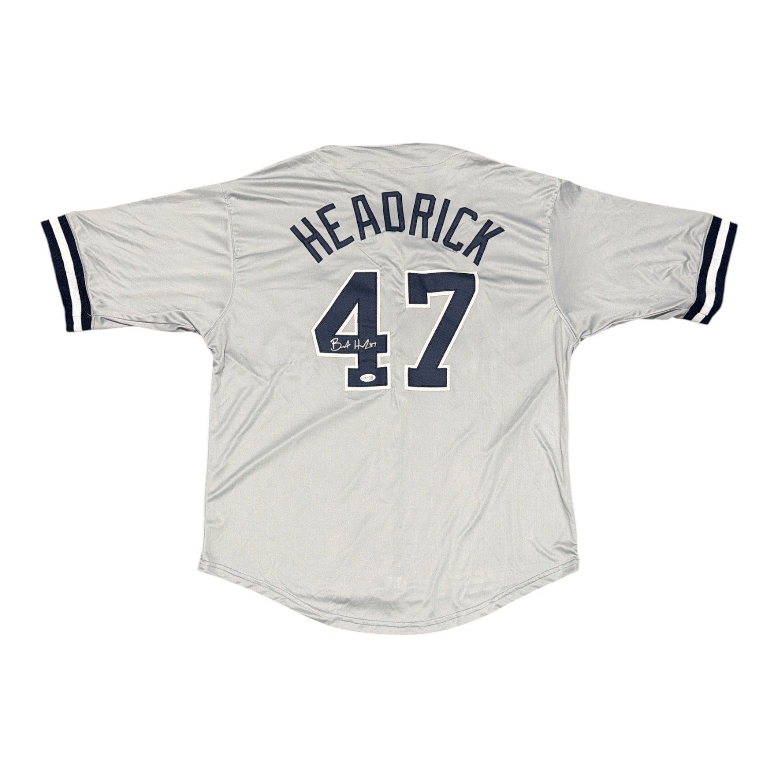Brent Headrick Signed Custom Jersey JSA Authenticated-Powers Sports Memorabilia