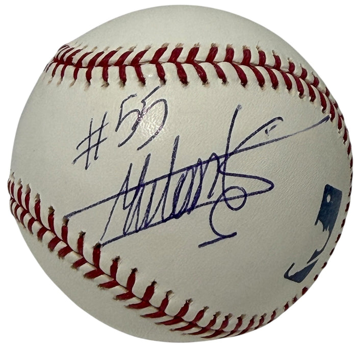 Dikembe Mutombo Signed ROMLB Baseball Beckett Authenticated Denver Nuggets-Powers Sports Memorabilia