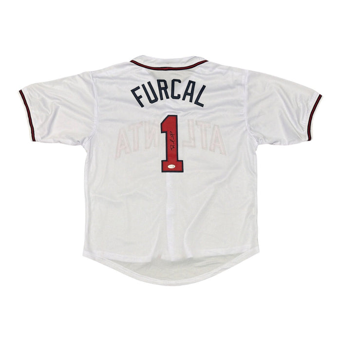 Rafael Furcal Signed Custom Jersey JSA Witness Authenticated-Powers Sports Memorabilia